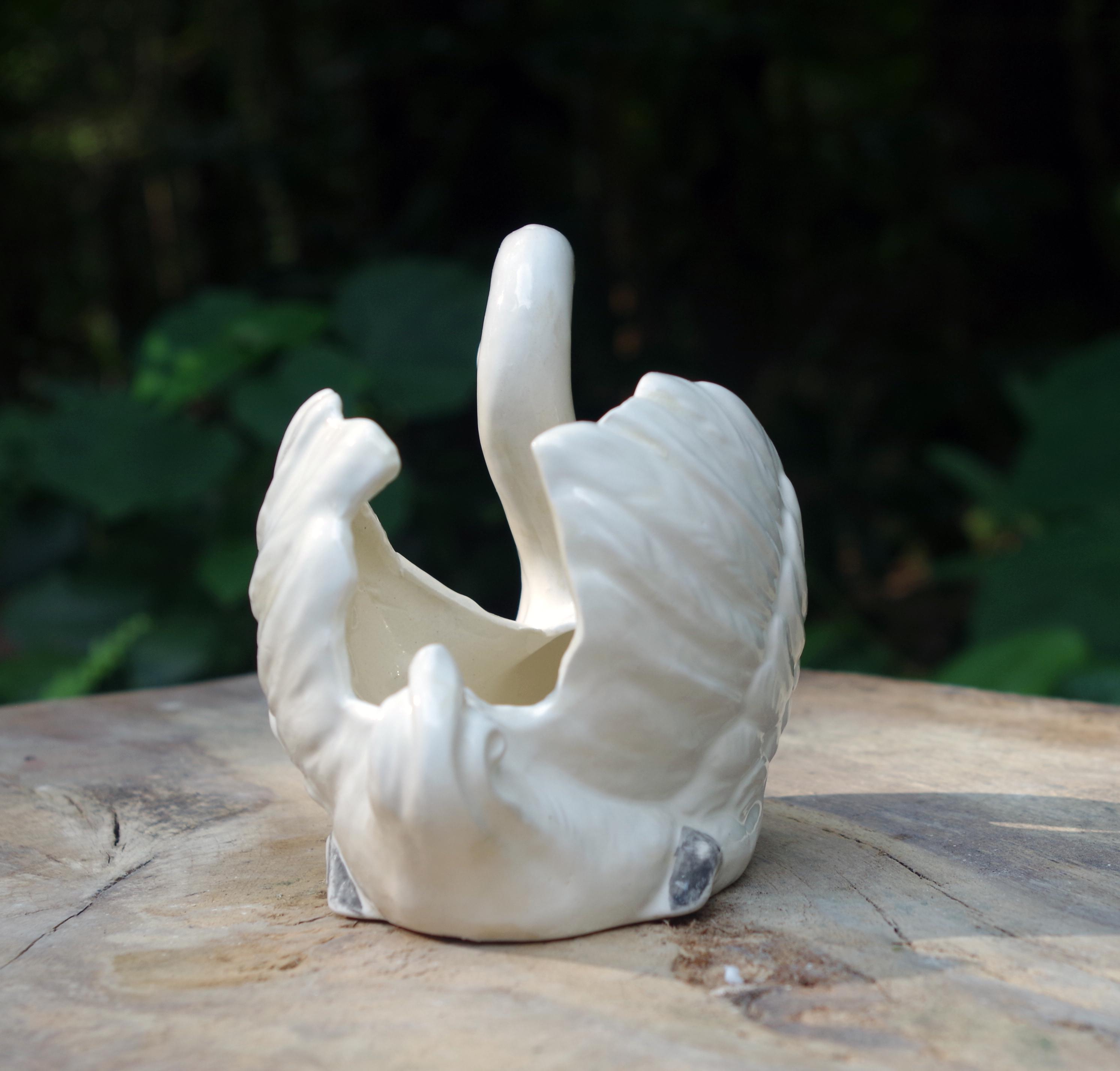 70s セラミック ニワトリハンガー VOHANN of CALF. Vintage Swan Planter Ceramic - Etsy