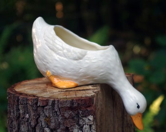 7 inch grote eend, ganzenplanter/plankeend