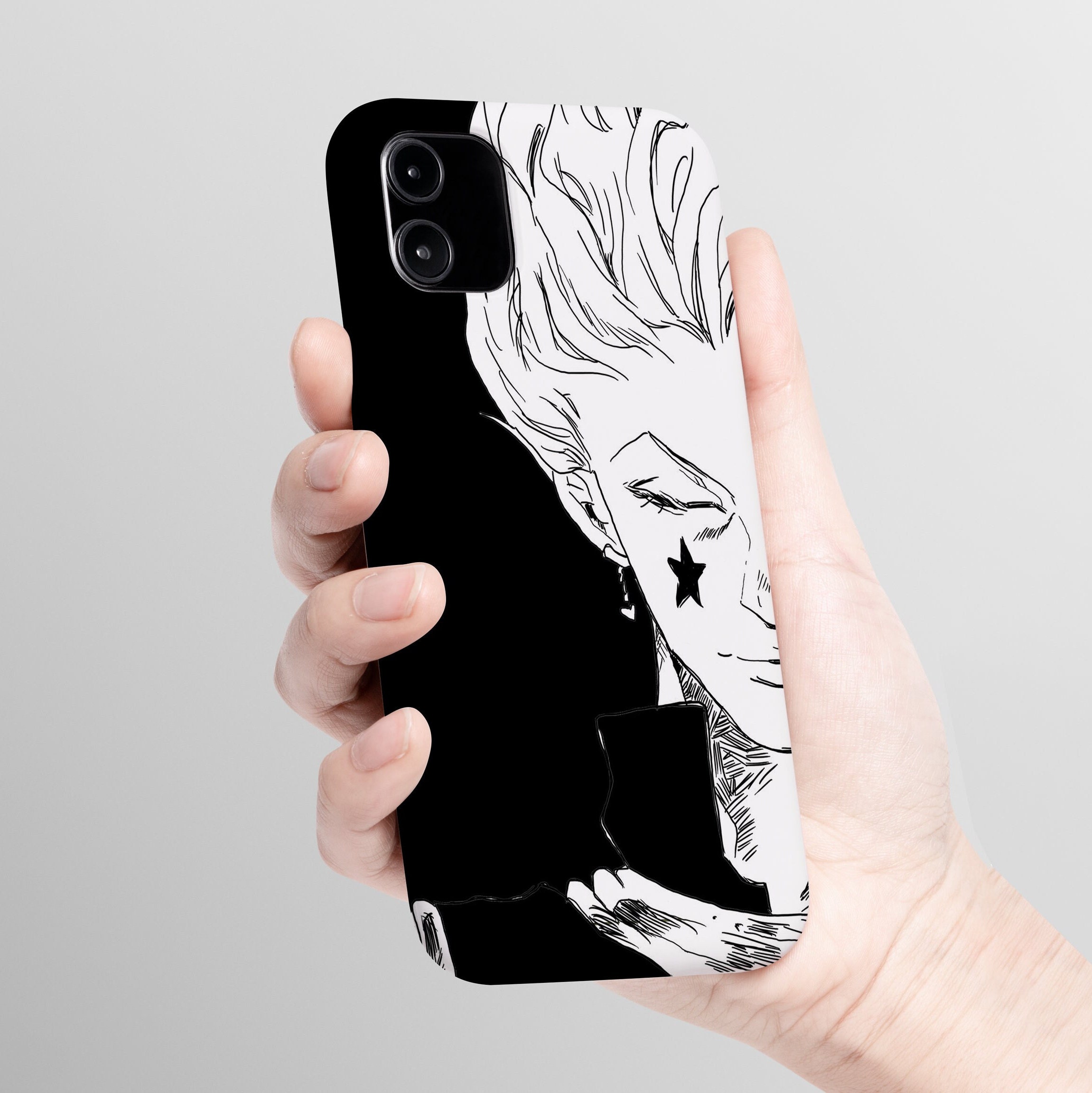 Jujutsu Kaisen Phone case for iPhone 14 PRO Basics Shockproof and  Protective Case Anime Transparent Hard PC + TPU Compatible with iPhone 14  PRO 