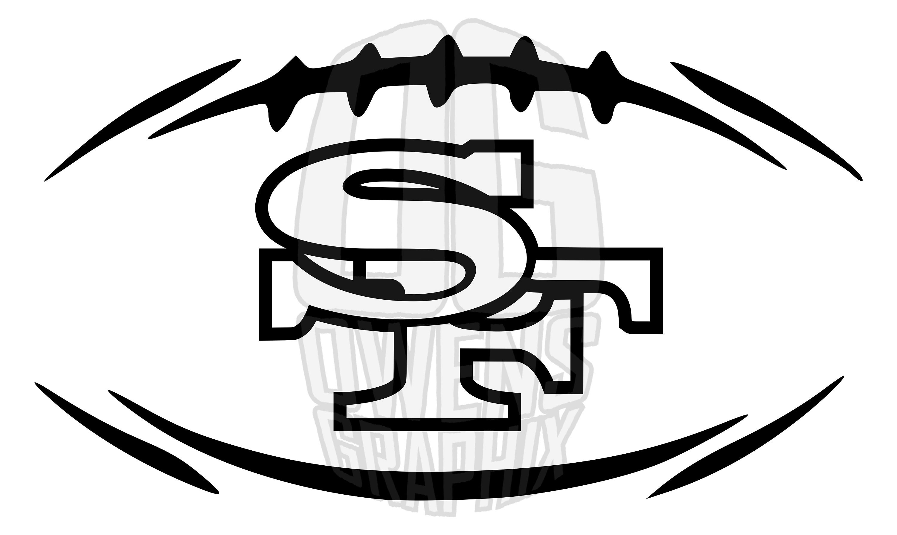 San Francisco 49ers Football Cake Topper Decoration Party Supplies 