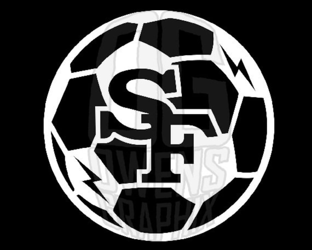 Salt Fork Storm Soccer Ball SVG DXF PDF Jpg Png, Svg, Digital File