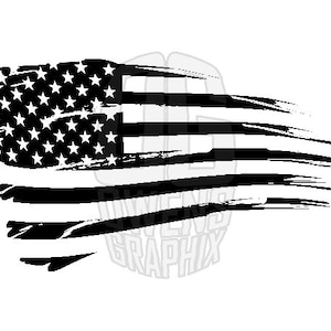 Bandiera americana strappata SVG DXF PDF jpg png, Patriottico in formato SVG, File digitali, Bandiera, America in formato SVG, File di taglio, Pronto per il taglio, Cricut Ready