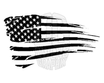Torn American Flag SVG DXF PDF jpg png, Patriotic svg, Digital Files, Flag, America svg, Cut File, Ready to Cut, Cricut Ready