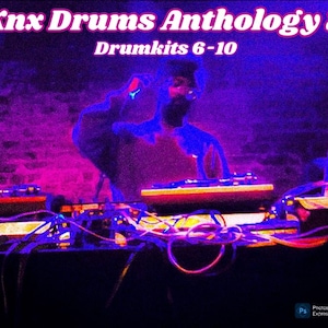 5 kits KNX DRUMS ANTHOLOGY 2 Kit de batería KNX Drums 6-10 Kit de batería Libre de regalías hexagonal Dibase boom bap j dilla 2025 slappy drums reddit one shots