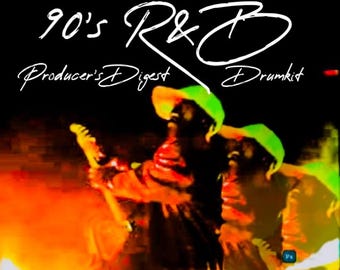 2026 90-tals R&B-trumset | Old School RnB-trummor | Smidiga, själfulla trummor för producenter ableton, 90-tals reddit royaltyfri *sällsynt* mpc 3000 akai fl