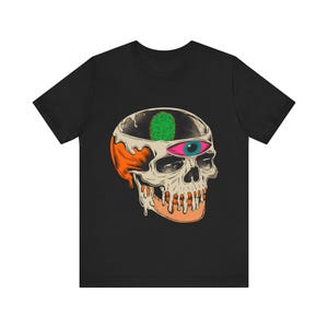 第三の目スカル覚醒 ― 決して閉じない心 | スピリチュアルTシャツ