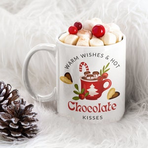 Hot Chocolate Christmas Holiday Mug