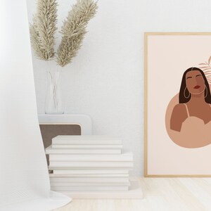 Fashion Woman Print, 1er Set Galerie Kunstdruck