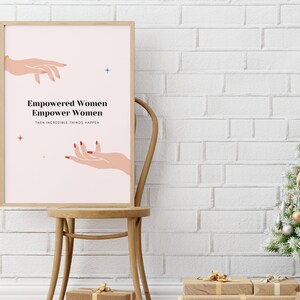 Empowered Women Empower Women Fashion, Gallery Wall Art Printable