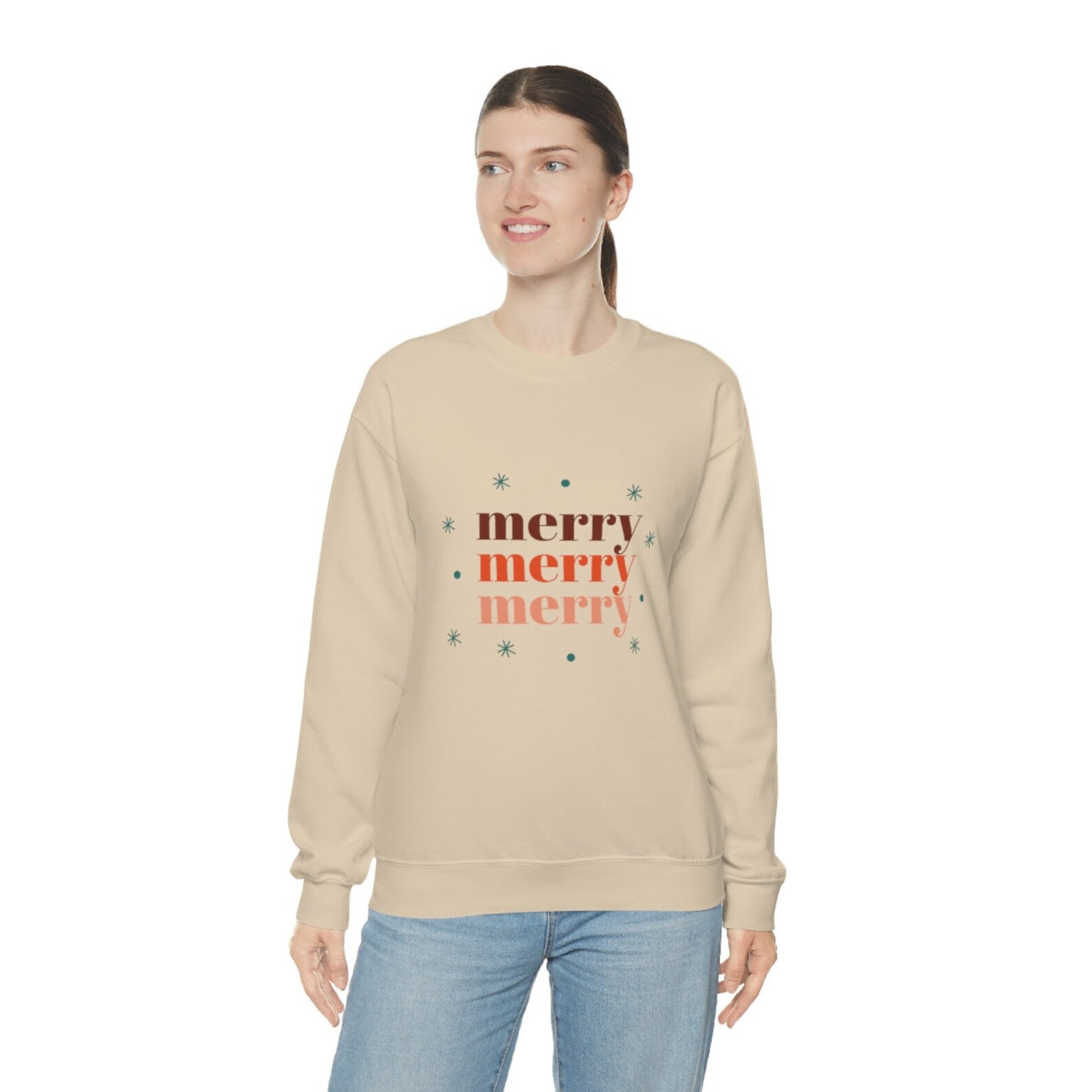 Target merry sweatshirt Clearance