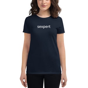 Sexpert - レディースファッションフィットTシャツ