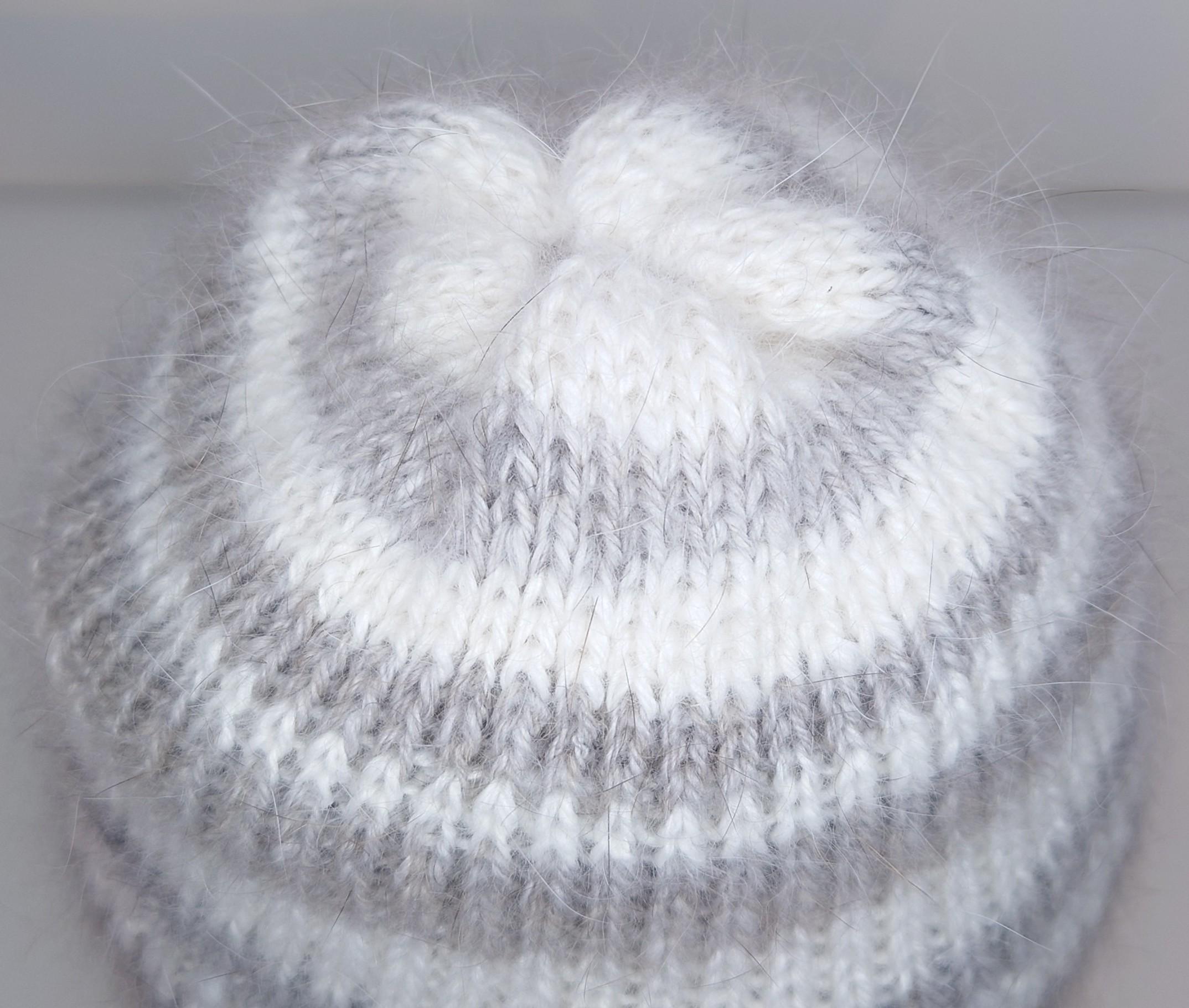 Brand new 100% angora winter hat Angora Beanie main image 3