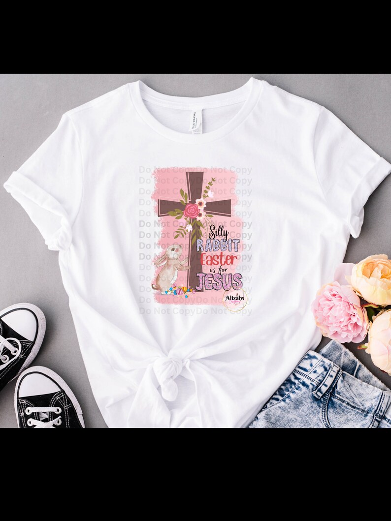 Silly Rabbit Easter is for Jesus Instant Download Png Image - Etsy