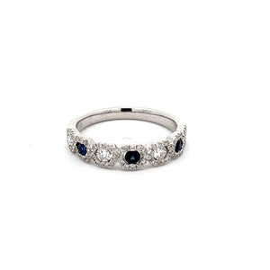 Diamond & Sapphire Ring