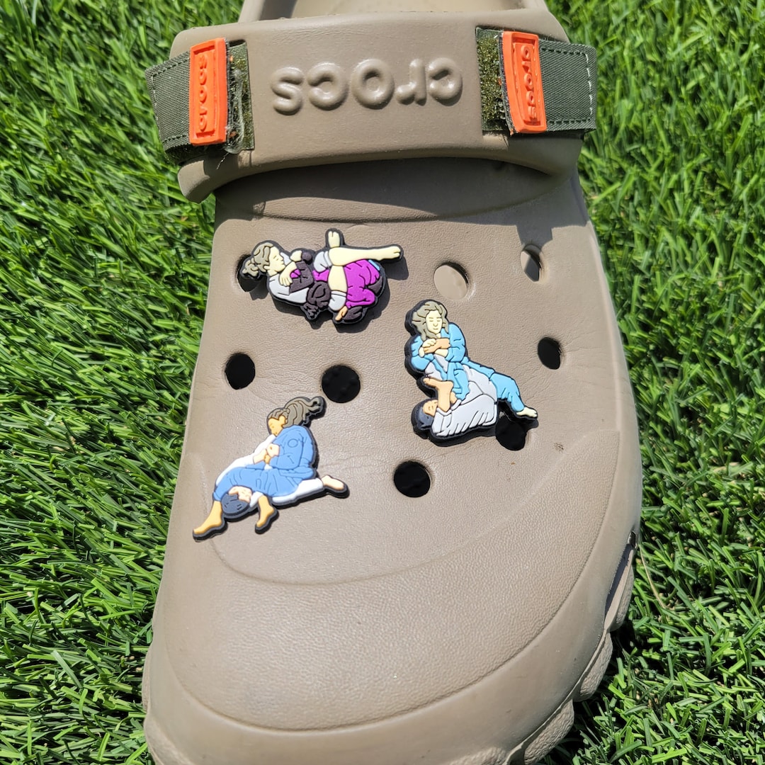 BJJ Jiu Jitsu Charm Jibbitz Woman Lady Girl Armbar, Trianglearmlock