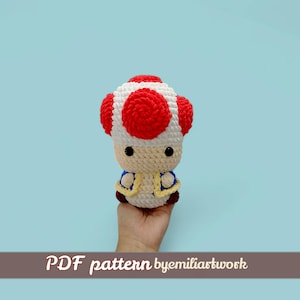 Wzór na szydełko: ropucha, lalka amigurumi (PDF)