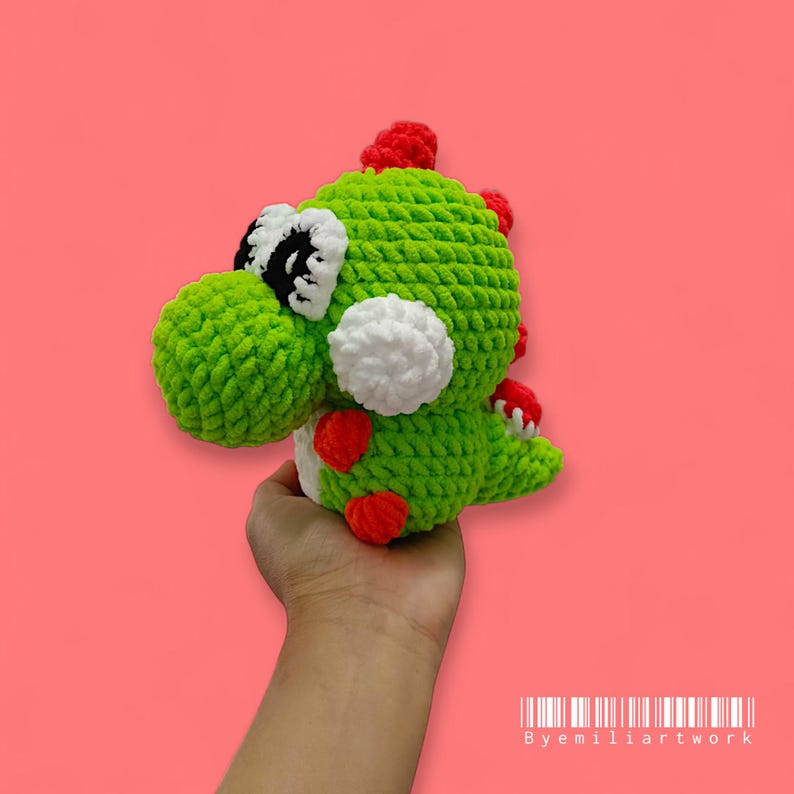 Mario Plush Crochet Pattern: Luigi, Yoshi (PDF Pattern) - Etsy