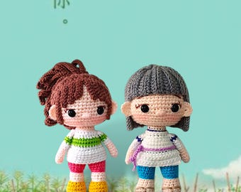 Spirited Away Crochet Doll Pattern (PDF)