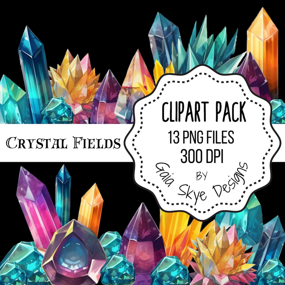 13 PNG Crystal Clipart, Printable Digital Download, Crystal Clip Art ...