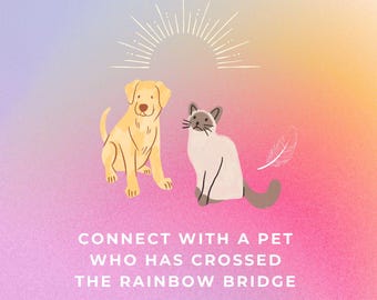 Lectura sobre comunicación animal: Conéctate con una mascota que ha cruzado el puente del arcoíris (5 preguntas)