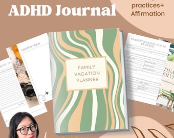 Family Trip Planner: Organizzatore di vacanze con monitoraggio del budget (download immediato)