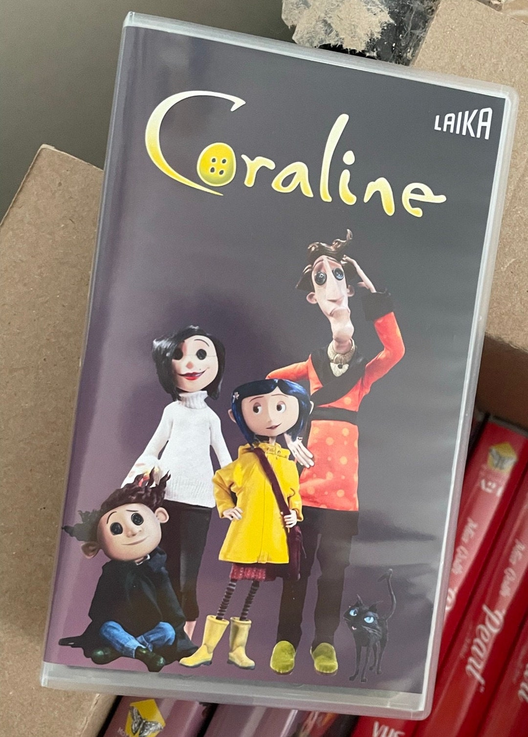Coraline Custom VHS Etsy