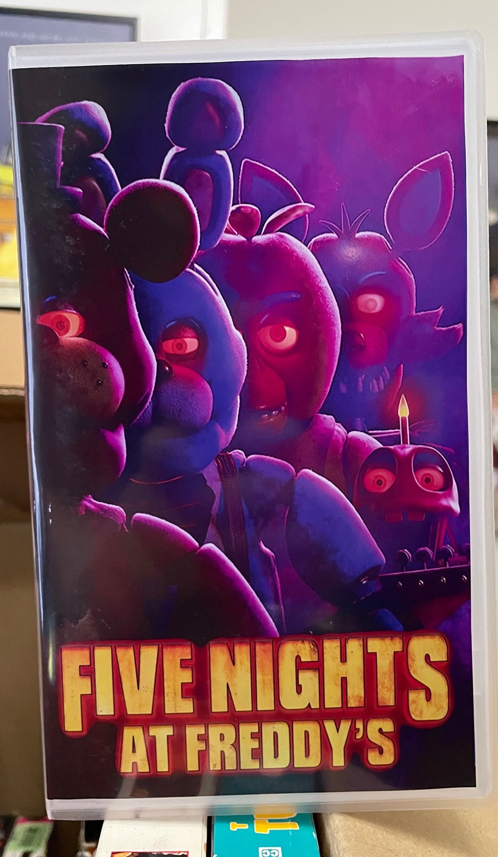 Five Nights at Freddys VHS Etsy