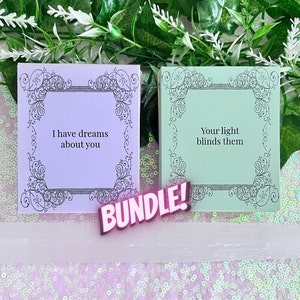 Lot de ponts Oracle de pensées subconscientes | Jeu de tarot numérique imprimable | Divination, Messages | Flamme jumelle, âme sœur, karmique, votre personne