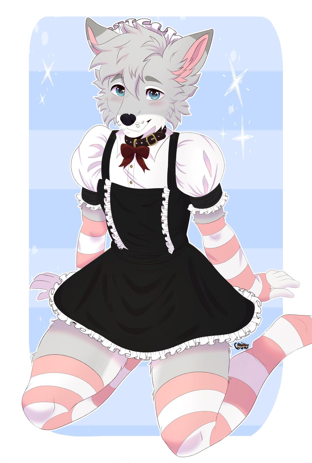 Maid YCH - Etsy
