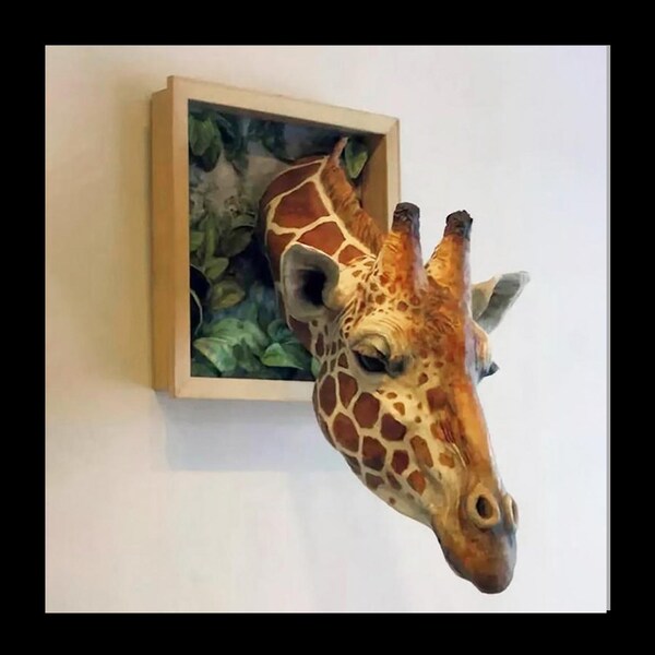 Mounted Animal Head Etsy