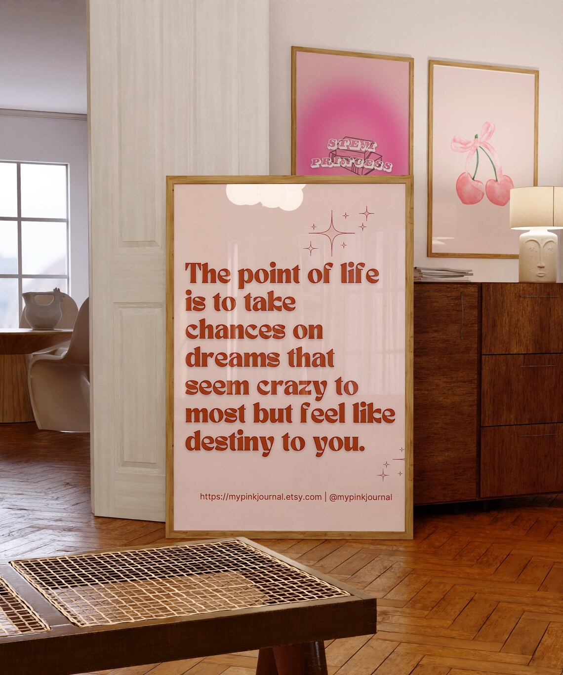 Motivational Wall Art Printable Inspirational Quote Decor Minimalistic ...