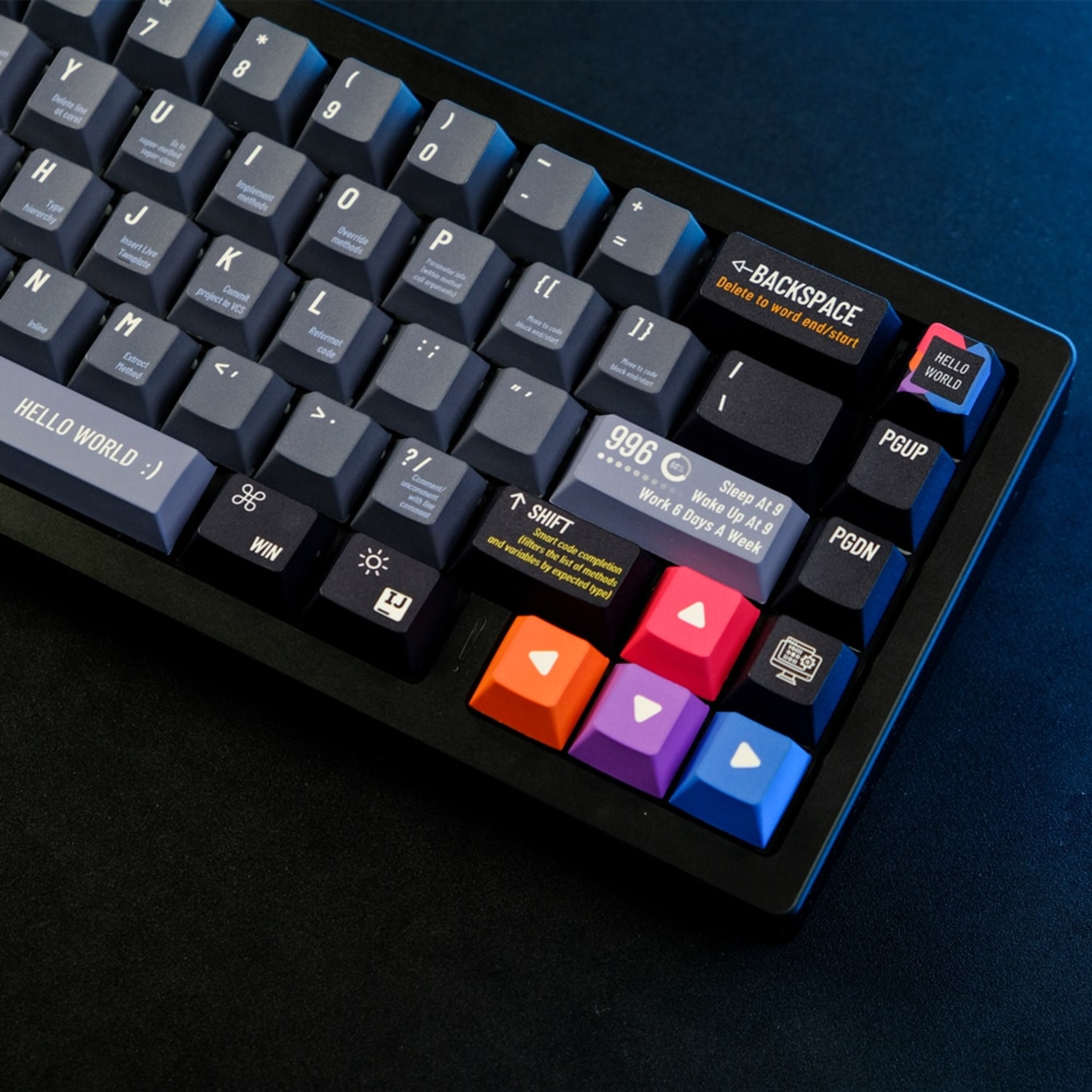 Custom Keycaps Cute Programmer Valorant Keycap Set PBT Cherry Etsy