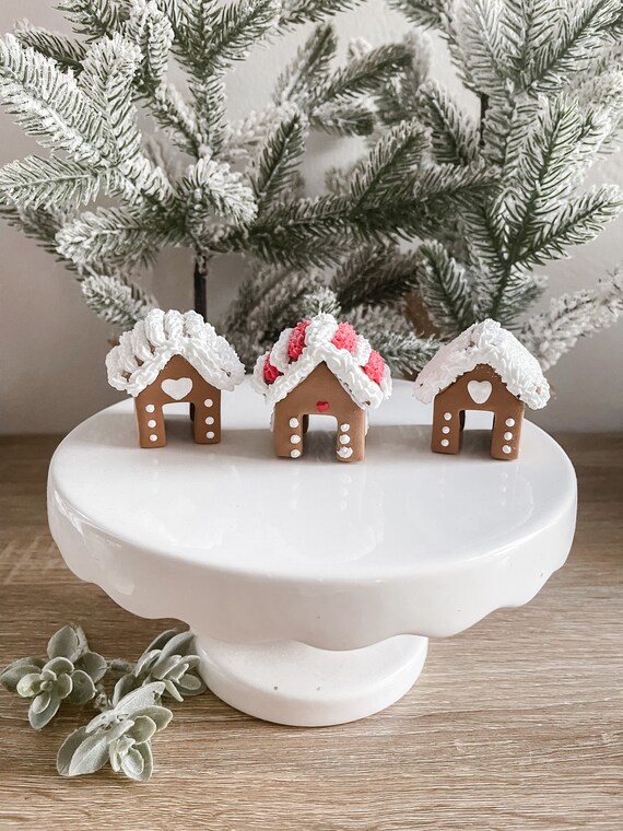 Gingerbread House Mug Hugger, Gingerbread House Mug Topper, Mini Gingerbread House,Gingerbread Mug Hanger, Gingerbread House for Tiered Tray