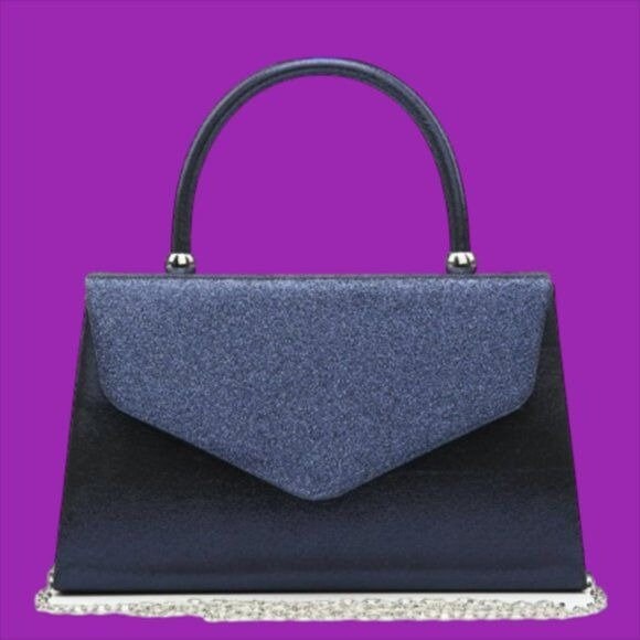 Dasein Women's Glitter Clutch Purse - Evening Bag For Wedding Party Prom