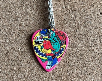 Guitar Pick Necklaces | Artistic Designs