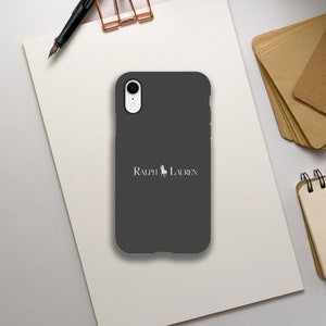 Louis Vuitton Logo Grey iPhone 12 Pro Max Case – javacases