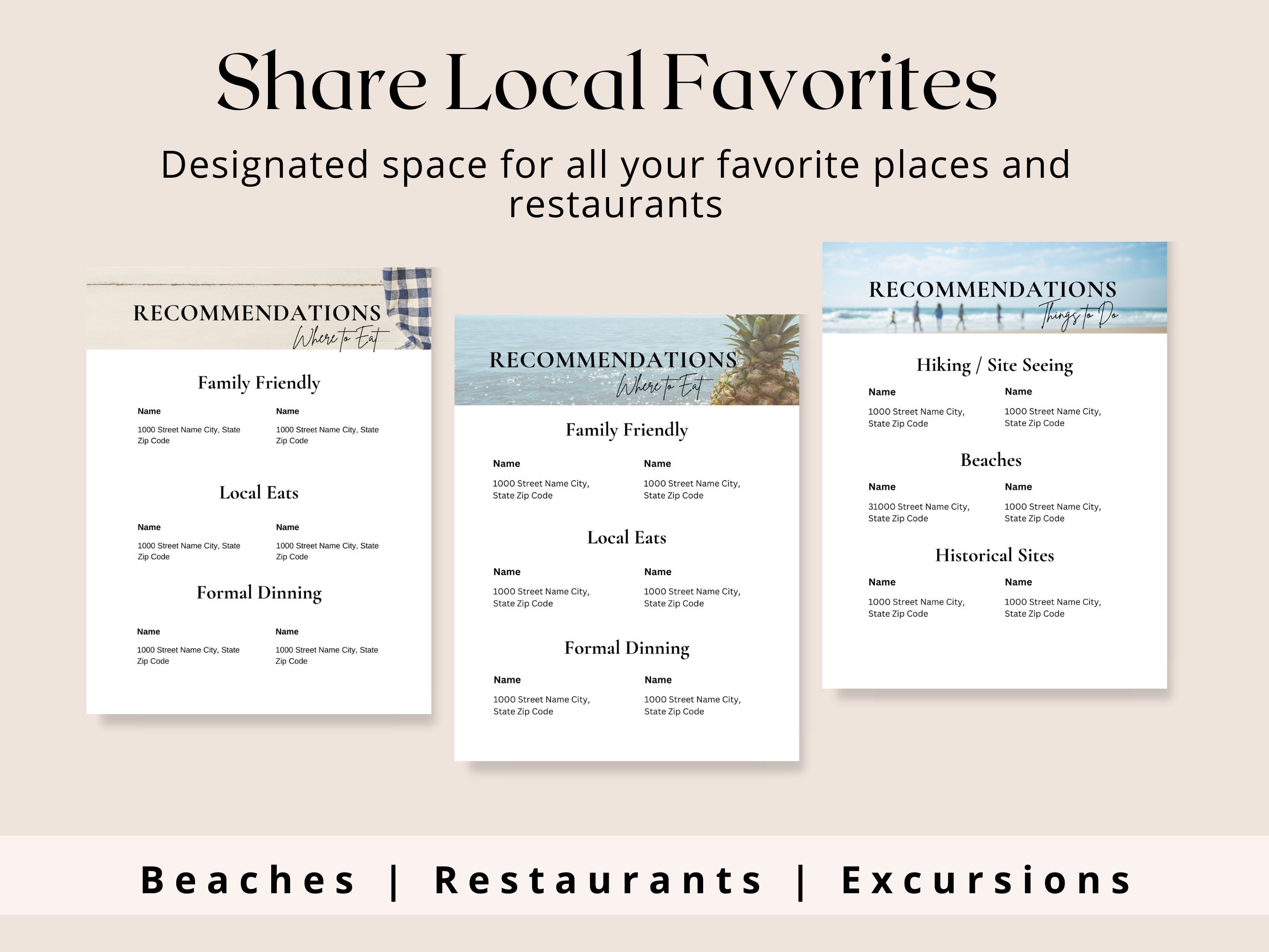 Airbnb Book, Beach/ Costal Theme, Canva Template, Vacation Airbnb Book, Beach/ Costal Theme, Canva Template, Vacation