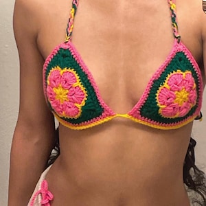Flora Crochet Bikini Set
