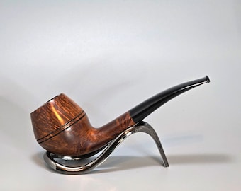 STANWELL ROYAL BRIAR 05: Nice/Clean! 70's-90's Danish Vintage Estate Smooth Straight/Birds-Eye Briar Oval Shank Rhodesian Tobacco Pipe