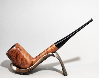 STANWELL de LUXE 479 Redg. No. 969-48: Very Nice/Clean! 40's-60's Danish Vintage Estate Birds-Eye Briar Sm. Quarter Bent Dublin Tobacco Pipe