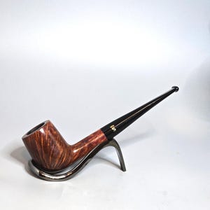 STANWELL FLAME GRAIN 51: Sehr schön/Sauber! 70&#39;s-90&#39;s Danish Vintage Objekt Smooth Flame Grain Briar gerade kleine gerade Billard Tabakpfeife