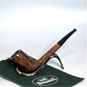 STANWELL DE LUXE 207 (07) Redg. No. 969-48: Nice/Clean! 50&#39;s-60&#39;s Danish Vintage Estate Birds-Eye Grain Zulu-Canadian Hybrid Tobacco Pipe