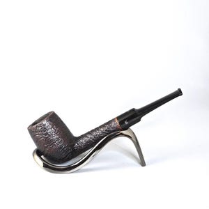 STANWELL FEDERGEWICHT (Single &quot;S&quot; Logo) 7473: Schön+/Sauber! 1950s Dänischer Vintage Zustand sandgestrahlter Briar Briar Sm. Gerade Pfeife
