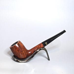 STANWELL ROYAL PRINCE 52: Very Nice/Clean! 70's-90's Danish Vintage Estate Smooth Flame Grain Briar Medium Straight Billiard Tobacco Pipe
