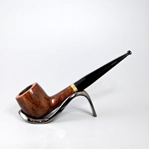 STANWELL SIXTUS 210: Nice/Clean! 70&#39;s-90&#39;s Danish Vtg. Estate Smooth Straight Grain Briar Hexagon Shank Small Straight Pot Tobacco Pipe