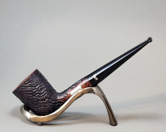 STANWELL 1997 POY (Pipe of the Year): Nice/Clean! 1997 Danish Vintage Estate Dark Sandblasted Straight Dublin Tobacco Pipe