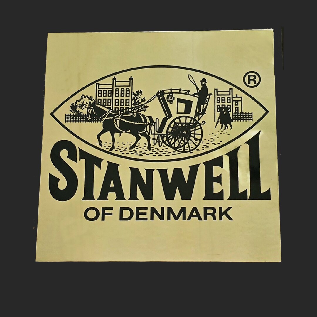 STANWELL BRASS SIGN: Excellent Condition! 70's-90's Danish Vintage ...