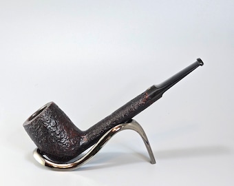 STANWELL DM 1986  (Danish Pipe Champ.): Nice/Clean! 70's-90's Danish Vintage Estate Sandblasted Briar Oval Shank Canadian Tobacco Pipe