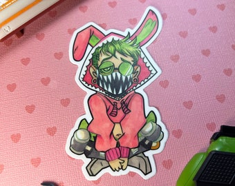 Bunny Octane Sticker- Apex Legends