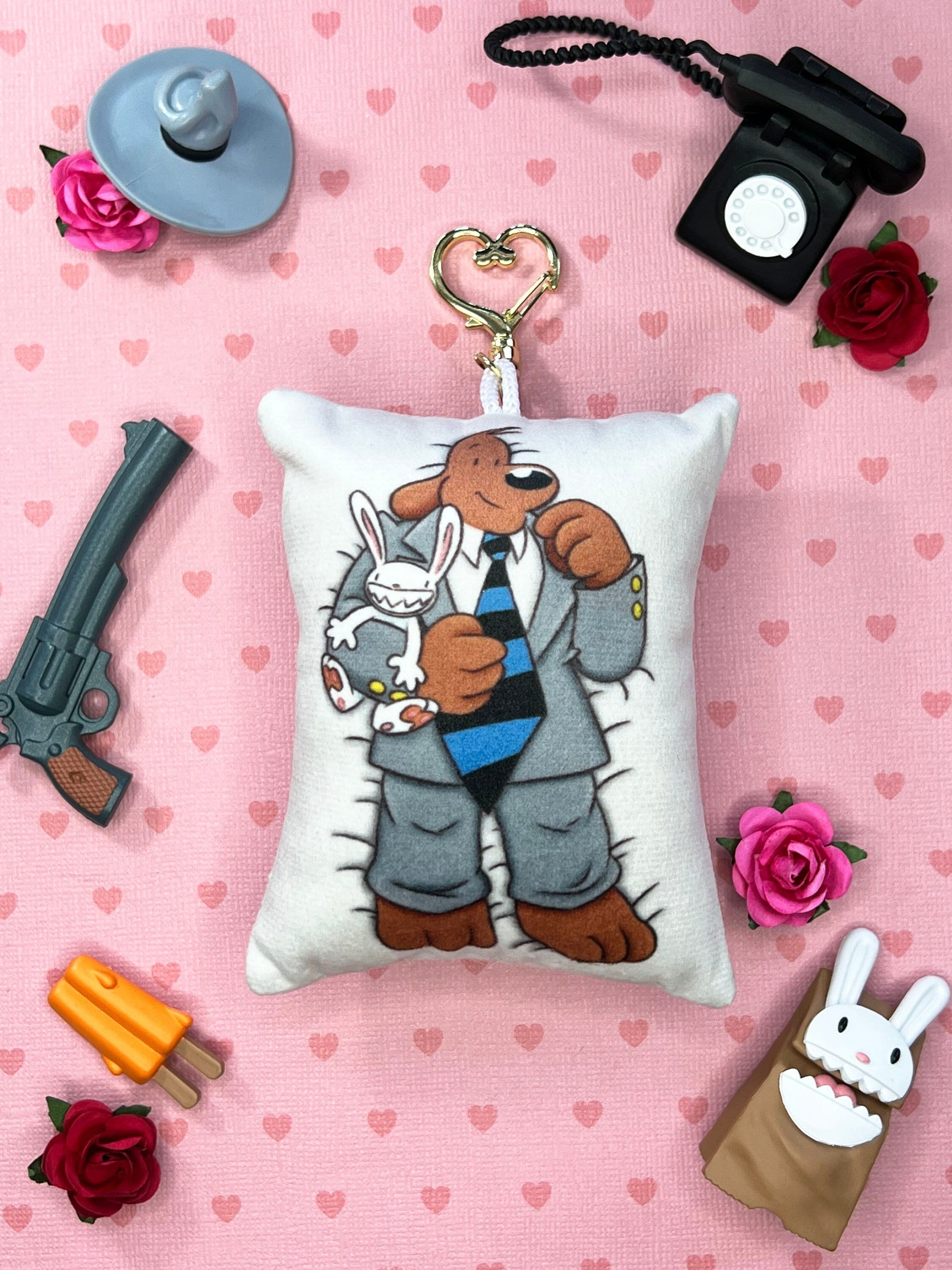 Sam Two Sided Body Pillow Keychain- Sam and Max - Etsy